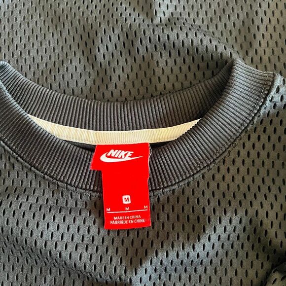 NIKE Sportswear Mesh Dress, Black Double Layered size m - Picture 5 of 7